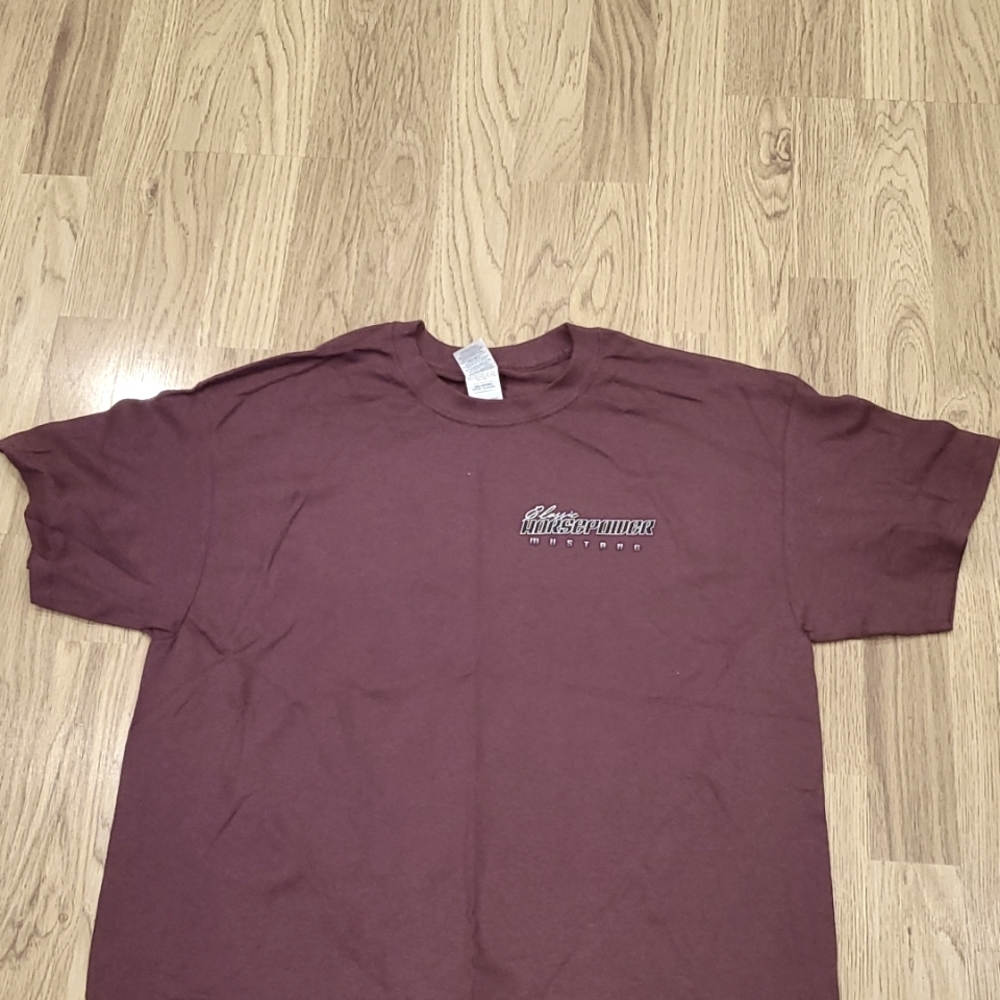 Never worn mens, large, Ford Mustang tshirt